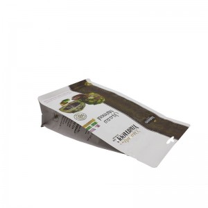 Colorful printing gusset bottom snack packaging pouches