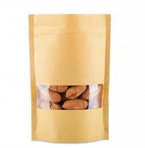 OEM Factory for Custom Logo Print Stand Up Zip Lock Aluminum Foil Plastic Food Packaging Bag For Coffee/tea/nut