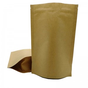 Stand up staple food packaging bags