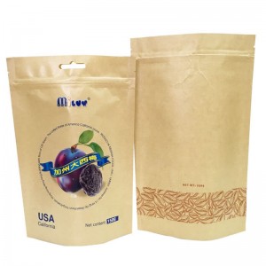 Factory Supply Ytbagmart Ldpe Custom Printed Transparent Zipper Food Packaging Bag