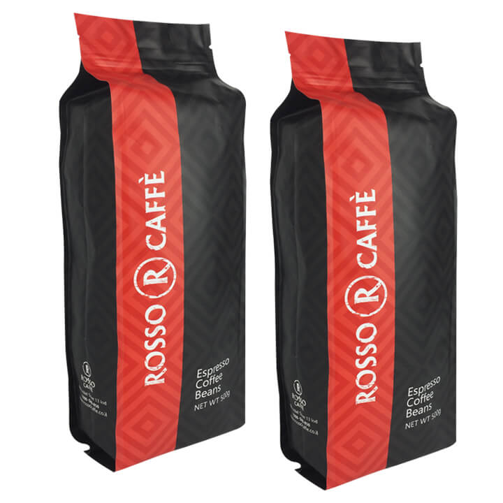 3.Creative aluminum foil zipper bag for coffee bean packing (1)
