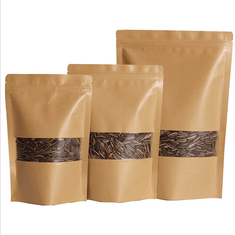 Factory Outlets Nut Package Pouches - Different size kraft paper sandwich packaging bag – Oemy detail pictures