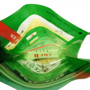 Fully biodegradable PLA gusset bags for rice packing