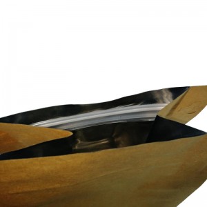 Wholesale OEM/ODM China Resealable Ziplock Flat Bottom Food Bag Packaging & Printing for Coffee Beans
