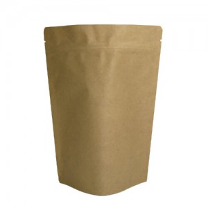 OEM China Back Sealed Package Pouches - PLA kraft Paper Bag with PLA valve for tea and coffee – Oemy