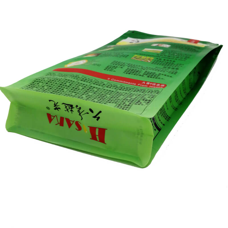 Gusset-riisin pakkauspussit vetoketjulla (3)