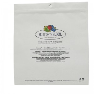 White craft paper dried fruit packing bags with window