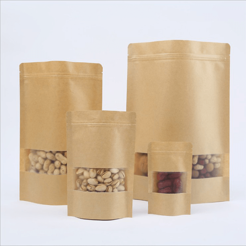 Different size kraft paper sandwich packaging bag (3)