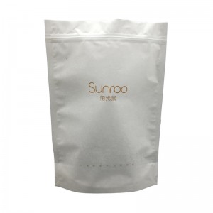 Stand up wheat packaging bags with zipper
