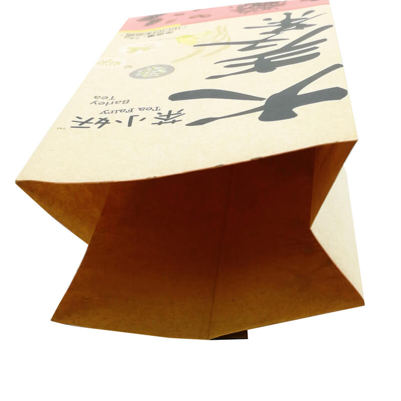 9. کاغذ کرافت زرد خلاقانه و کیسه های بسته بندی PLA مهر و موم شده برای بسته بندی آجیل (2)