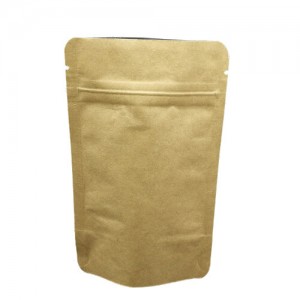 Custom Frosted kraft paper Bag With Printed Own Logo,Clothes Cosmetic Packaging Bag