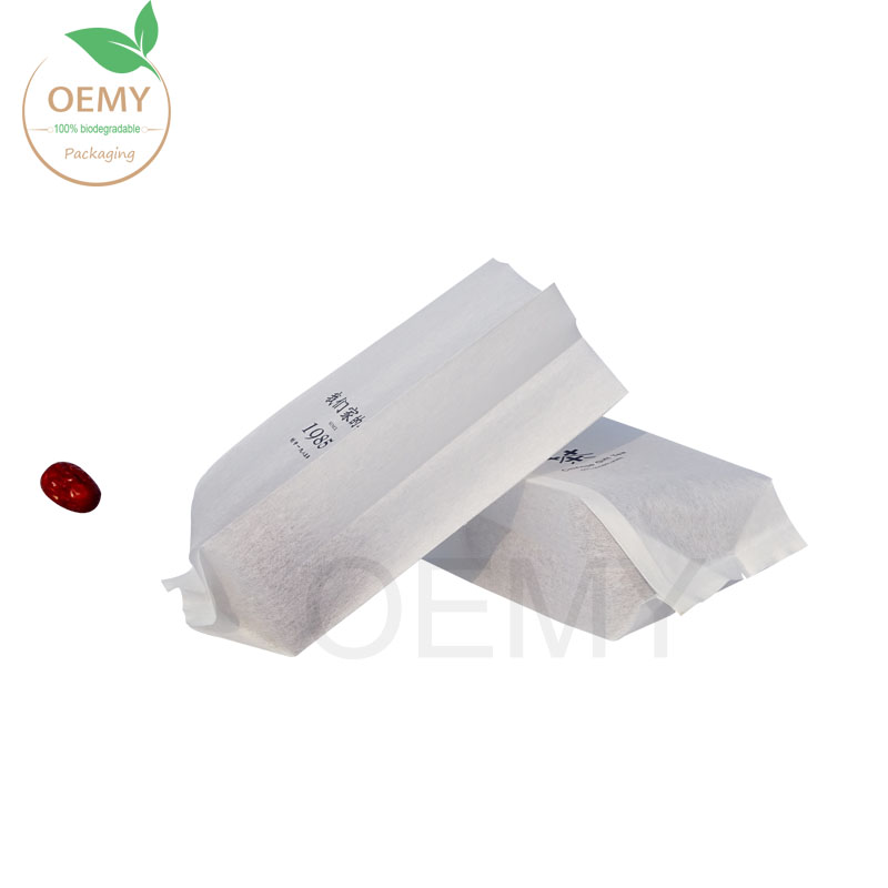 China Professional Flat Bags Biodegradable Factories –   China supplier of one-side-seal packaging for tea leaves – Oemy