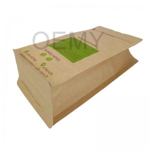 New Delivery for Aluminum Foil Flat Coffee Packaging Bag With Valve