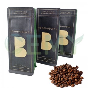 Well-designed Bag Packaging Valve Drip With Coffee Custom Printed Filter Pouches Zip Beans Package Flat Side Gusset Coffee Bags