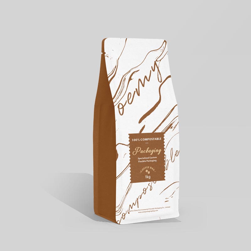 compostable bags for 1kg coffee