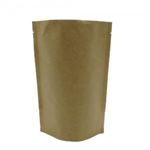 Stand up PLA Food Bag 100% Biodegradable Packaging Bags for coffee and tea