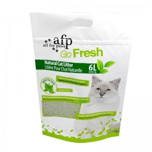 Printing packaging bag for cat food