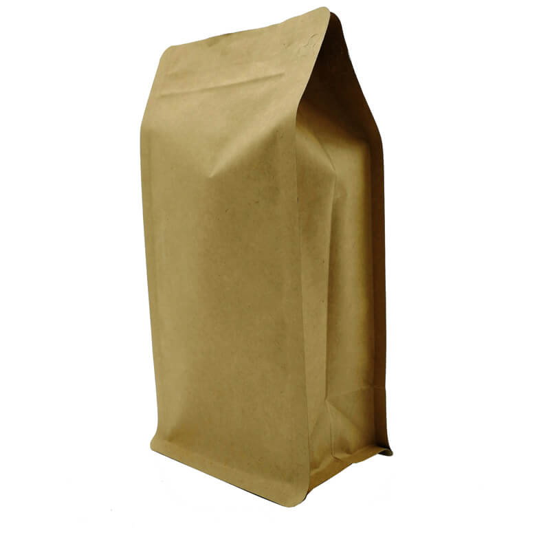 Wholesale Packaging For Tea - 100% Eco-friendly Material Certified PLA Compostable kraft Paper Bag with zipper for coffee and tea leaves – Oemy detail pictures