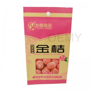 China Professional Packaging Custom –  Chinese Professional New Products Doypack Snack Food Package Packaging Dried Fruit Bag – Oemy