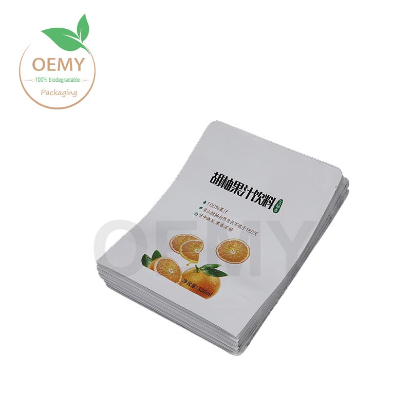 China Professional Home Compostable Pla Packaging Bags Manufacturers –   Heat sealed stand up packaging with easy-to-tear mouth for packing dried fruit. – Oemy