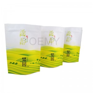 8 Year Exporter Custom Bag For Tea - Excellent quality Tea Leaves Plastic Packaging Triple-seal Pouch With Zipper – Oemy