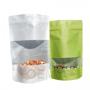 Cheapest Price Degradable Eco-friendly Pvc Clear Pla Smell Proof Ziplock Pouch Bags With Handle