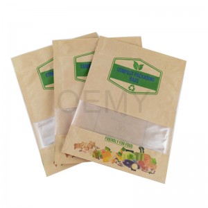 Special Design for 100% Biodegradable Pla Non Woven Bag Flour Rice 25kg Packaging Bag Laminated Plastic Bag