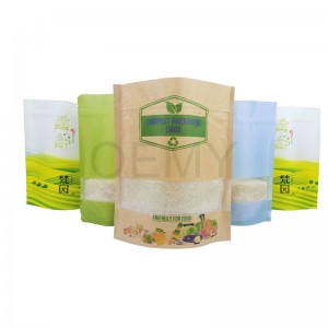 Good quality Bio Degradable Packaging Bags For Hdmi Cable En13432 Bpi Ok Compost Home Astm D6400 Certificates